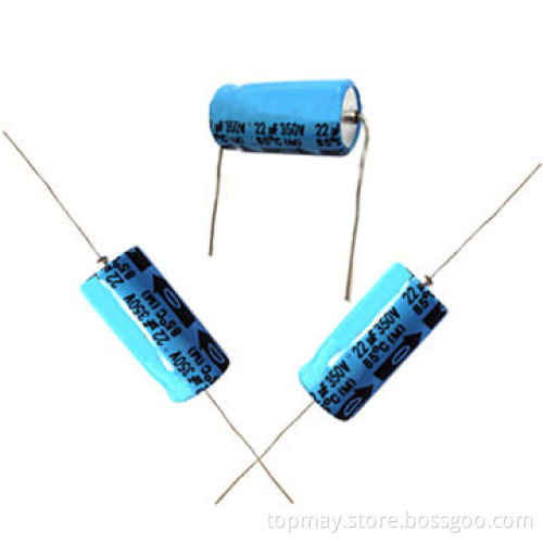 Aluminum Electrolytic Capacitors, Suitable for Circuits and Car Radios with 6.3 to 100V VoltageNew